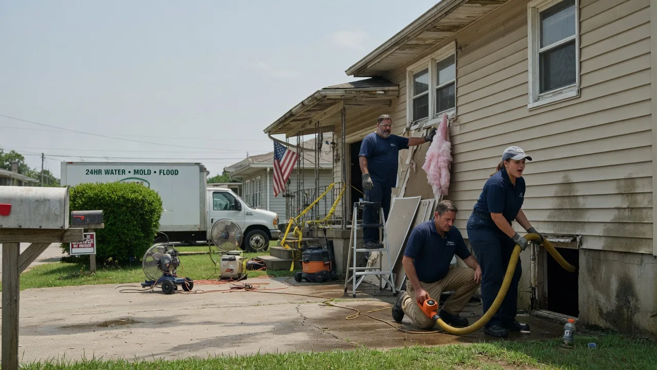 Water Damage Repair in Farrell, PA near me